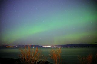 與極光女神最後的告別Trondheim