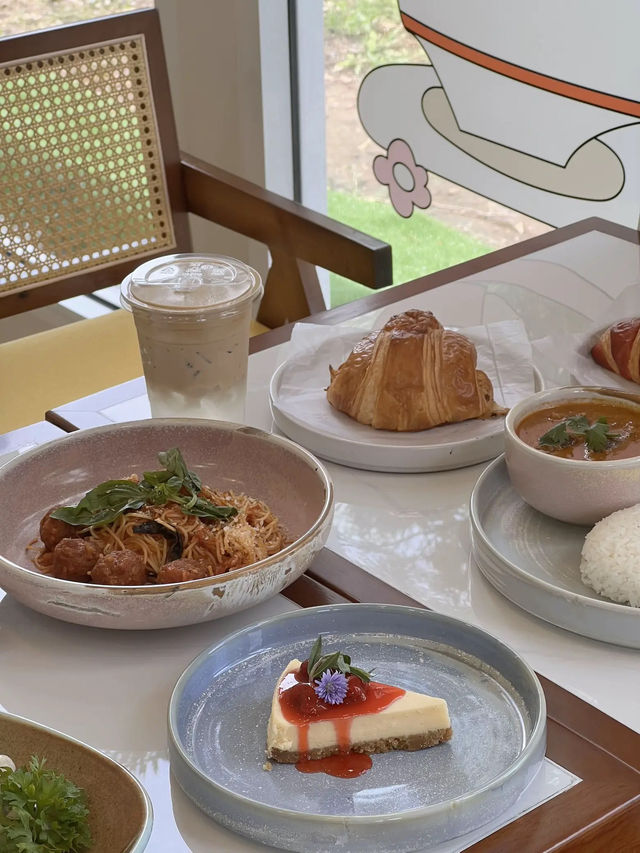 #คาเฟ่เปิดใหม่  ลาดพร้าววังหิน🏛️ 🩰 