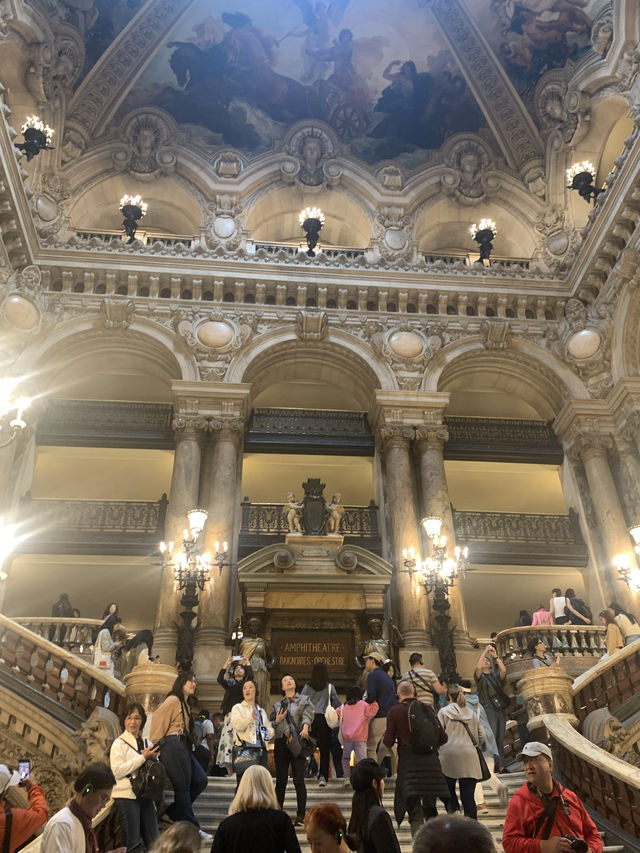 【Paris🇫🇷】オペラ・ガルニエ宮(Opéra Garnier)