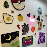Fun DIY Rug Tufting activity in Malaysia