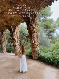Spain🇪🇸Barcelona ガウディ建築の公園　グエル公園