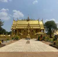 The only one golden Chapel in Thailand