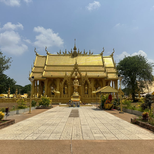 The only one golden Chapel in Thailand