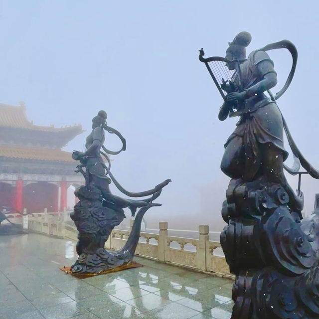 Celestial Dancers in Mist