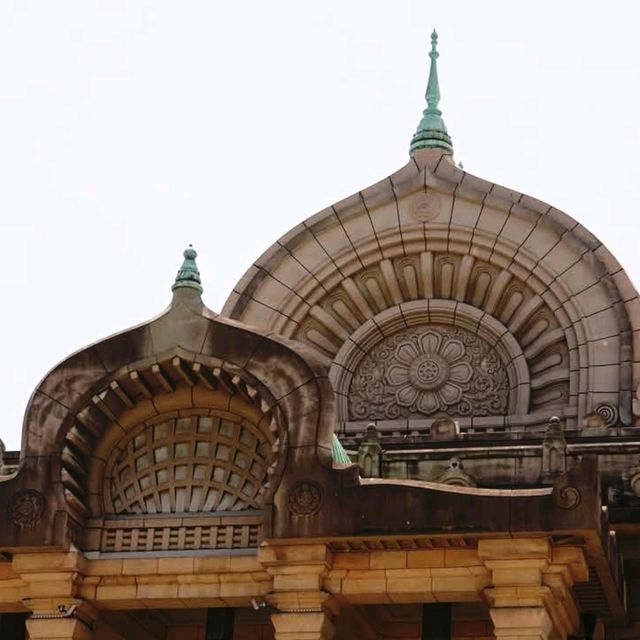 在東京體驗朝活文化~築地本願寺及其18品早餐 