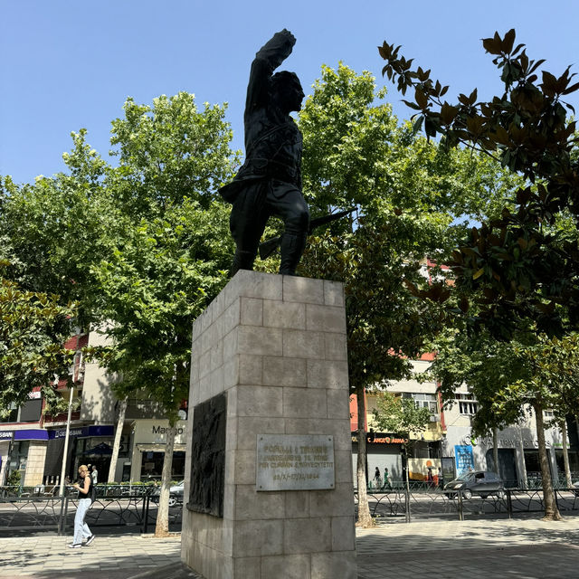 The heart of Tirana city 