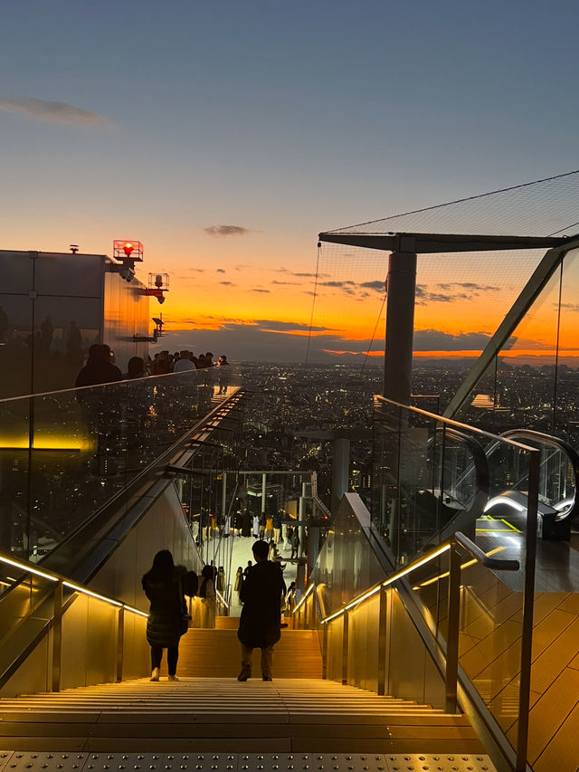 Shibuya Sky 🌇 ชมวิวโตเกียวพระอาทิตย์ตก