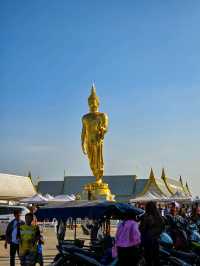 วัดพุทธพรหมยาน ไหว้พระที่วัดเกาะกลางน้ำขอพรปีใหม่
