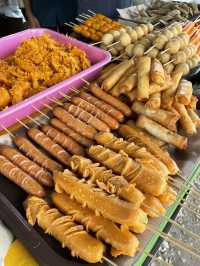 Local snacks look simple but superb appetizing