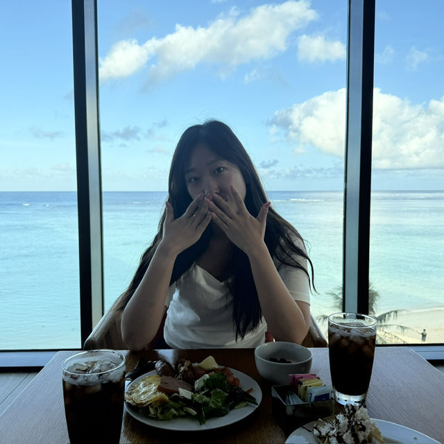 🌊 오션뷰에서 아침을, 두짓타니 괌 리조트 조식의 완벽한 힐링 🌅