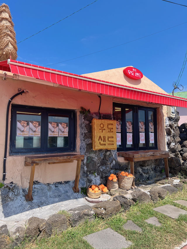 牛島必吃花生🥜夾心冰/ Bonjeompi Nu濟州島🏖️