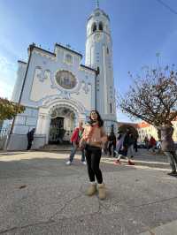 The Blue Church in Brastilava, Slovakia