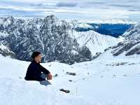 My 1st time to snowy mountain, this place in Germany set a very high bar