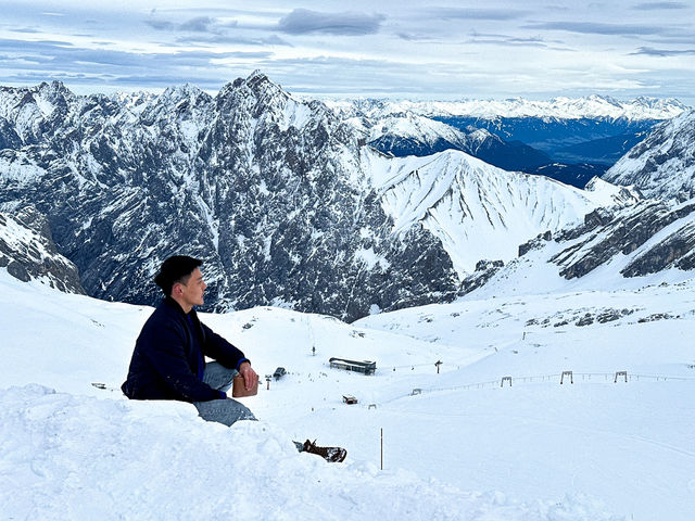 My 1st time to snowy mountain, this place in Germany set a very high bar