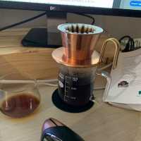 a lovely coffee roastery 