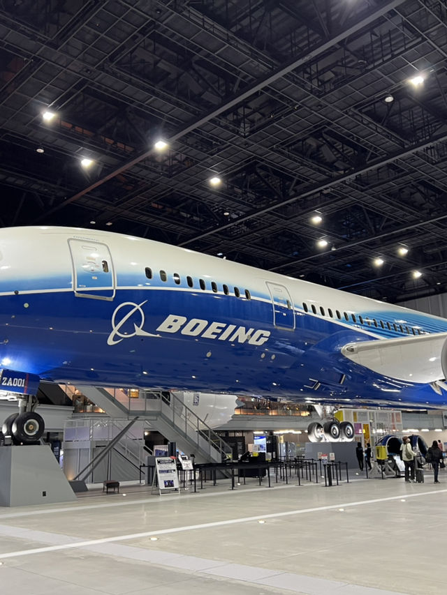 名古屋中部國際機場｜二航廈航空波音飛機樂園