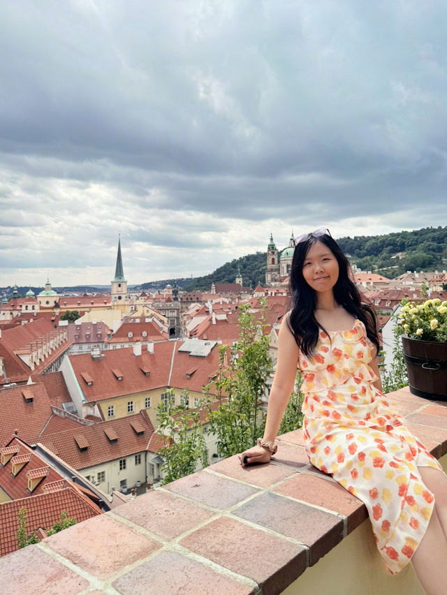 Spring Magic in the Gardens Below Prague Castle