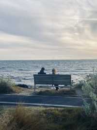 Sunset point at Point Ormond, Melbourne