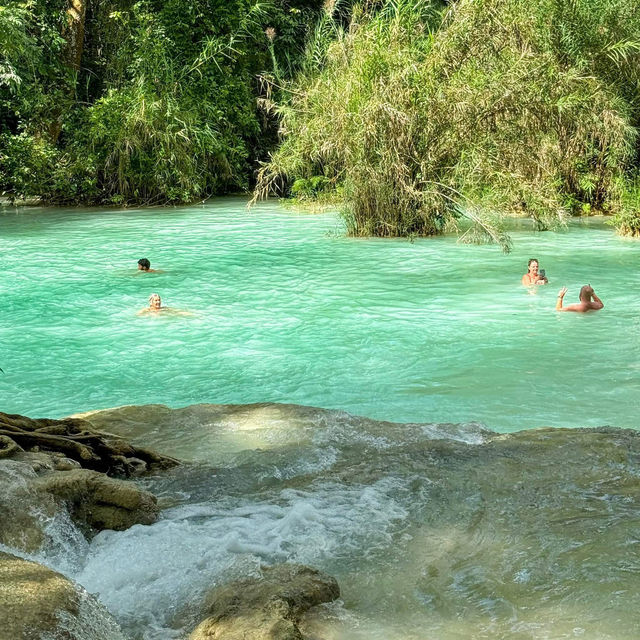 อีกหนึ่งน้ำตกที่สวยที่สุด ที่เราเคยไปมา 🤍💦🇱🇦
