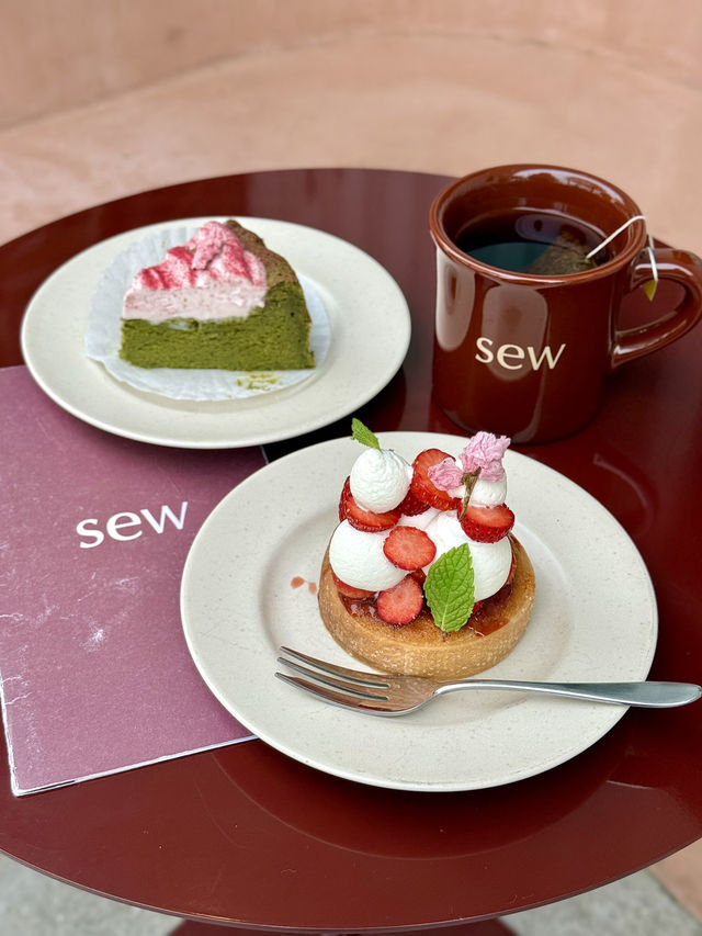 Spring Cake & Chill Vibes at “sew” in Yoyogi-Uehara