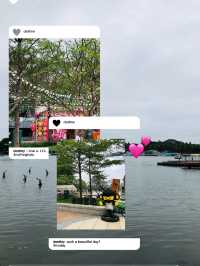 室外室內的一個很寫意的公園🥳