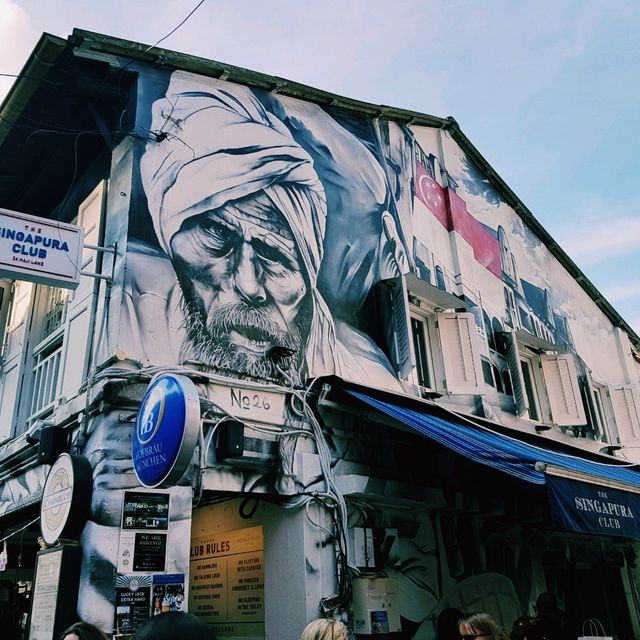 Exploring the Colorful Street Art of Haji Lane, Singapore