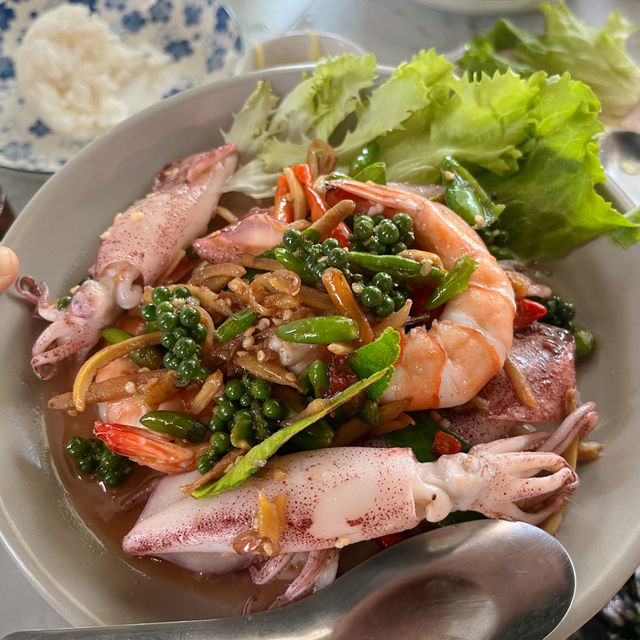 ร้านอาหารลับๆที่ระยอง อาหารอร่อยมาก 