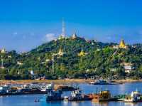🌟 Sagaing Serenity: Pagodas, Puppies & the Ultimate Sunset Spot (No Crowds!)  