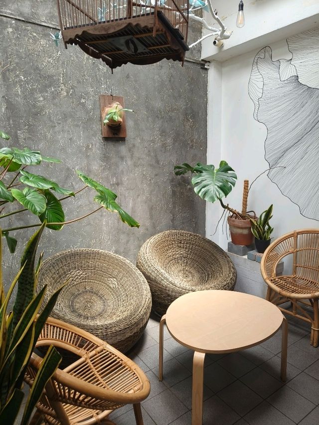 Sip & Chill Among Jungle Decor in JB