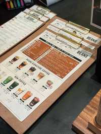 มัทฉะลาเต้อร่อยๆที่ร้าน Beans สาขาพารากอน