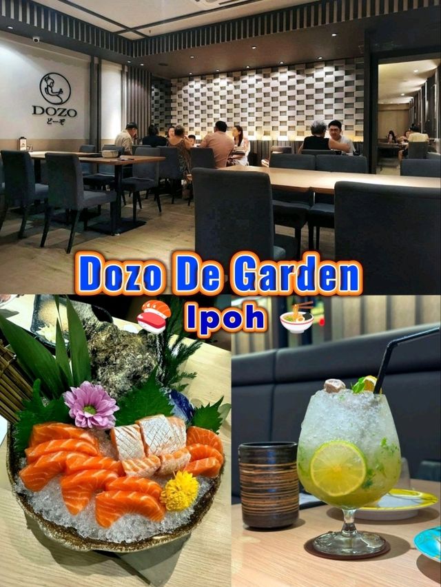Japanese Fusion Dining Done Right: A Visit to Dozo De Garden, Ipoh.🍣🫛🍱🍜🍤 