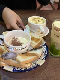 กาแฟไข่ ที่ Little hanoi ☕️🥚