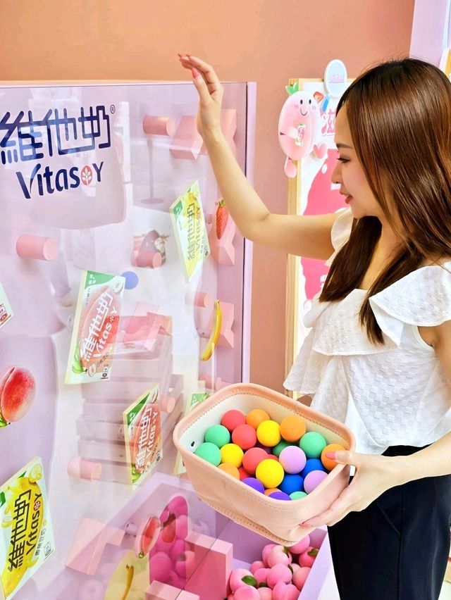 維他奶「果味滋旅」盛大開幕！🍑😍