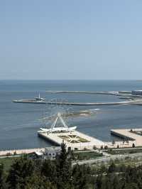 Amazing views along the Azerbaijan coast