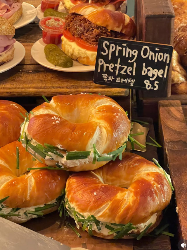 The best bagel in Seoul! : London Bagel Museum