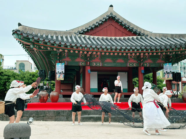 🤿🌊 제주 목관아 해녀 공연 