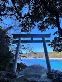 【海に続く神秘の鳥居⛩️阿古師神社で“祈りの絶景”に出会う】