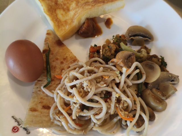 達卡｜五星飯店早餐竟然包場！住進Grand Palace的這天早晨安靜到有點不真實