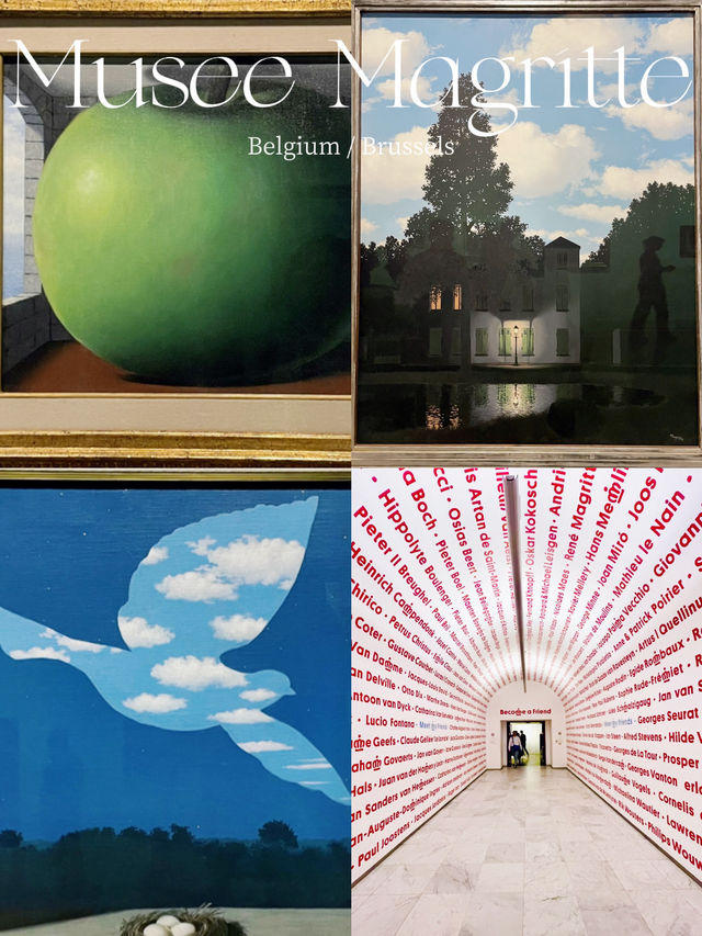 【ブリュッセル🇧🇪】シュルレアリスムの世界へ！マグリット美術館 🖼️︎💙🕊
