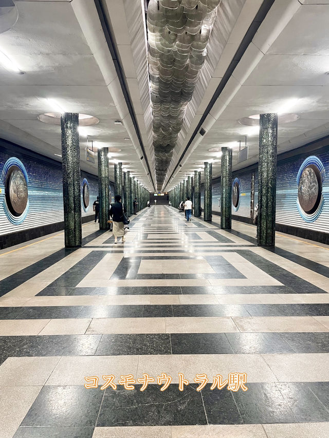 【タシケント】素敵✨タシケント地下鉄駅巡り🚃