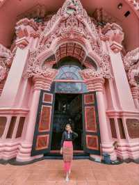 Erawan Museum – A Grand Pink Temple with a Giant Elephant on Top 🐘💗