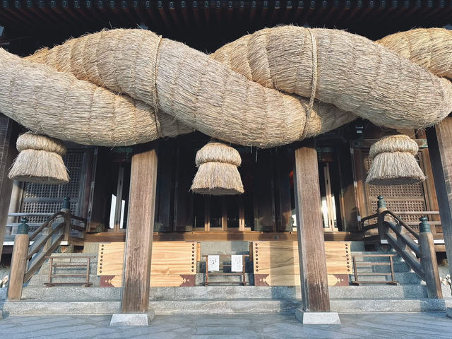九州福岡景點 宮地嶽神社與光の道