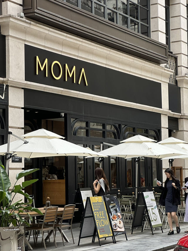 Discovering MOMA Café in Hong Kong 🇭🇰 