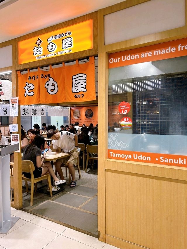 Quick Scoop on Tamoya Udon and Tempura 
