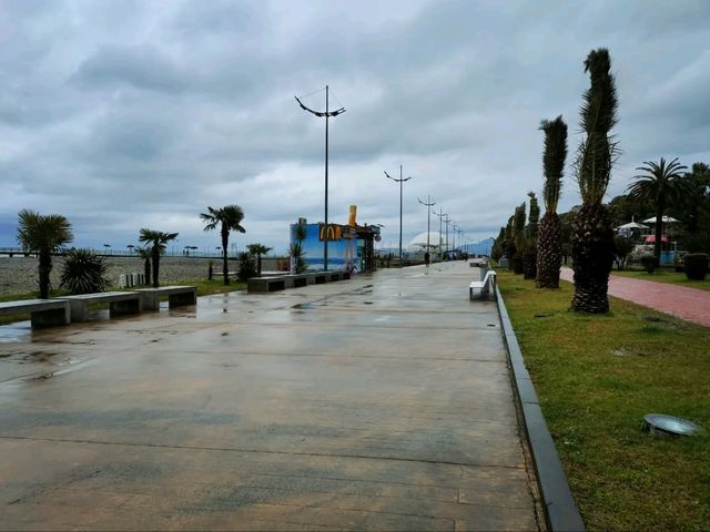 Coastal Cruising at Batumi Boulevard