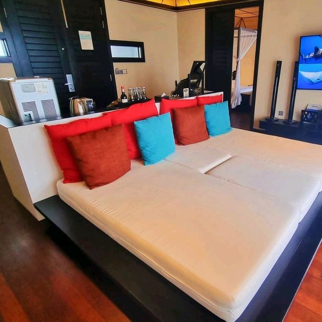 Sunset Water Villa at Lily Beach Resort & Spa Sunset Water Villa at Lily Beach Resort & Spa