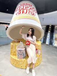 🤩放假好去處「合味道紀念館香港」🥢🍜「出前一丁 x 初音未來」🩵