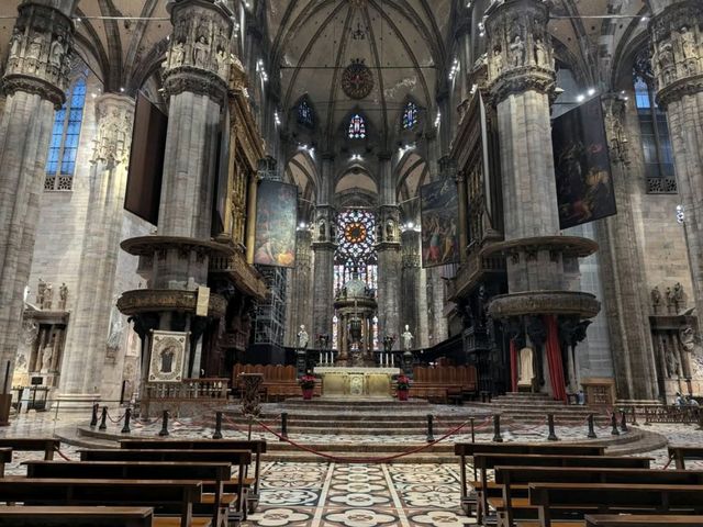 Standing in Awe at the Magnificent Milan Cathedral Standing in Awe at the Magnificent Milan Cathedral