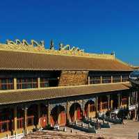 晴天下的媽祖廟建築美景🌞