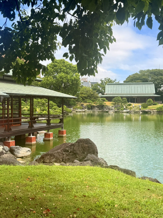 東京｜東京最美的清澄庭園 三菱創辦人的插柳成蔭